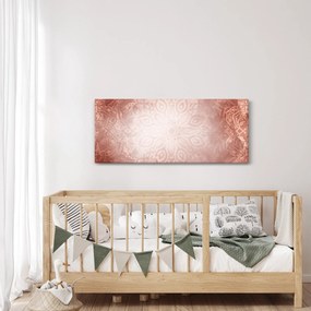 Tablou - Mandala roz (120x50 cm)