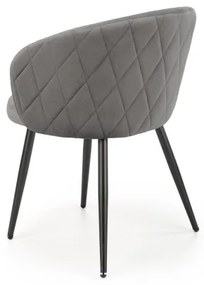 Scaun de masă CALMURE gri