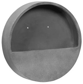 Jardinieră suspendată Wally S, gri, mai multe dimensiuni - PotteryPots Mărime: S - v. 9 cm, ⌀ 40 cm