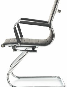 Scaun tapitat Prestige Skid negru