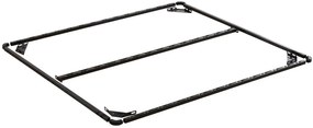 Kit somiera demontabila, 2 randuri, 1400 | 1600 x 2000 mm, lamele lemn stratificat, negru (Dimensiuni: 1400x2000 mm)