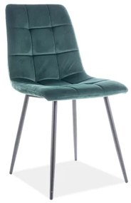 Scaun de sufragerie Marlana (verde + Gri). 1050513