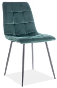 Scaun de sufragerie Marlana (verde + Gri). Promo -7%. 1050513