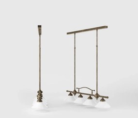 Lustra din alama cu inaltime reglabila Sofia 4L