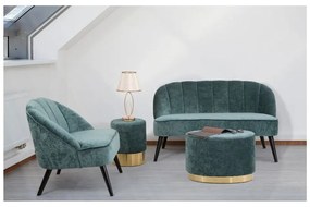 Veioză cu o construcție aurie Mauro Ferretti Flush, alb