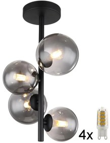 Lustră LED pe tijă RIHA 4xG9/3W/230V Globo 56133-4D