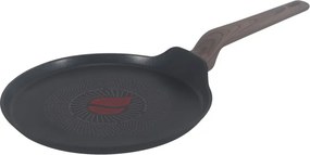 La mâna a doua: Tigaie pentru clatite Oliver Voltz Paris OV54422F26, 26x1.5 cm, Acoperire antiaderenta, Senzor de caldură, Inductie, Negru