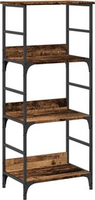 vidaXL Bibliotecă, lemn vechi, 50x33x117,5 cm, lemn prelucrat