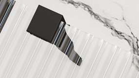 Paravan de dus Rea Aero Intimo Black Mat 120