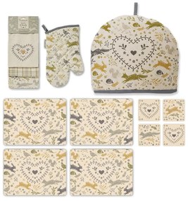 Set de textile pentru bucătărie 13 buc. Woodland – Cooksmart ®