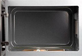 Cuptor cu microunde Finlux FMO-2073BSG, 700 W, 20 L, Functie gratar, Dezghetare, Timer, Otel inoxidabil/Negru