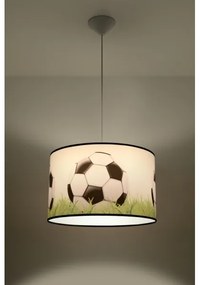 Lustră pe cablu pentru copii Sollux SL.1429 FOOTBALL 1xE27/15W/230V d. 40 cm