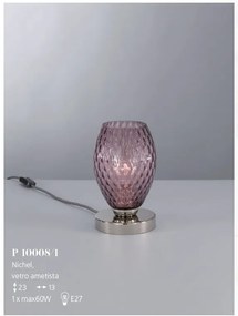 Veioza, Lampa de masa modern design italian 10008 Amethyst