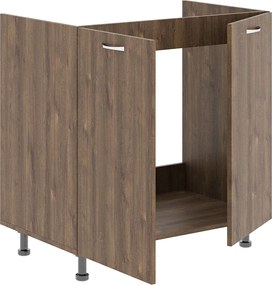 Masca Chiuveta Toro, Stejar Bronz, 80 x 50 x 82 cm