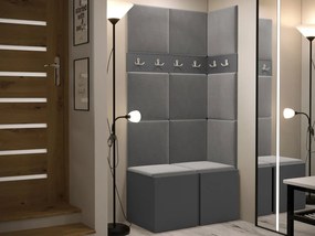 Mobilier hol Tovenaz I (grafit + Gri) . 1104745
