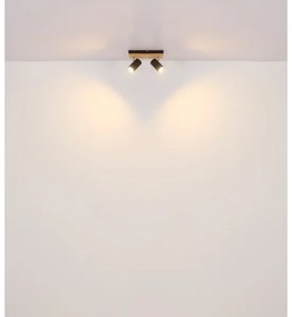 Spot Globo 57909-2 KAYDEN 2xGU10/25W/230V negru