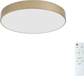 Brilagi - Plafonieră LED reglabilă POOL LED/60W/230V Ø 50 cm aurie + telecomandă