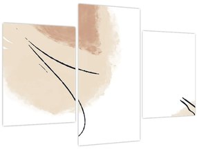 Tablou - Abstracție albă (90x60 cm)