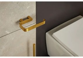 Suport de hârtie igienică KFA Armatura 864-022-31 oțel inoxidabil/auriu