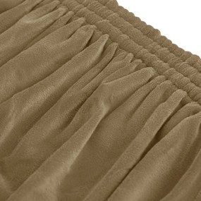Husa scaun elastic pentru 2 LARSI bej