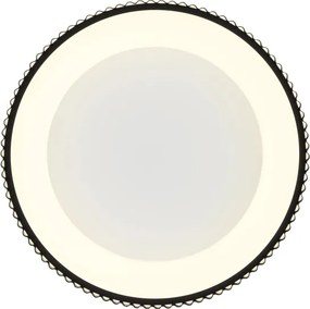 Globo 15924DS-LED Plafonieră KEMP LED/45W/230V 2700/4000/6000K Ø 46 cm negru