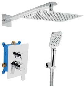 Set de duș cu baterie ascunsă Novaservis METALIA ECO crom lucios