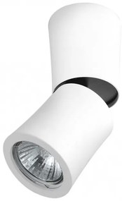 Spot modern directionabil aplicat tavan/plafon LINO alb