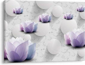 Tablou cu flori (70x50 cm)
