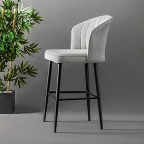 Set de scaune de bar Rubi Cream, 4 buc.