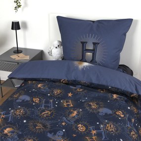 Lenjerie de pat din bumbac Herding Harry Potter, 135 x 200 cm, 80 x 80 cm