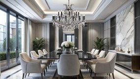 Candelabru Cristal Bohemia Exclusive 24 brate MARIA TEREZIA 75