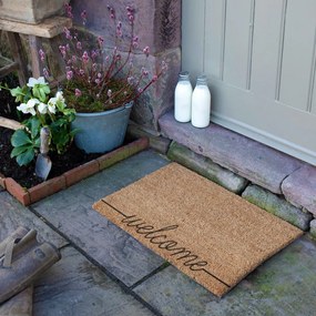 Covoraș de intrare din fibre de nucă de cocos 40x60 cm Curly – Artsy Doormats