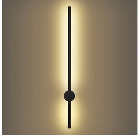 Brilagi - Aplică de exterior AURA LED/12W/230V 3000K IP54 negru