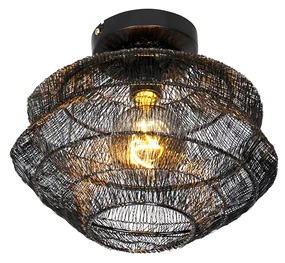 Plafoniera orientala neagra 25 cm - Vadi