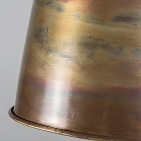 Lampă suspendată vintage cupru cu auriu - Burn