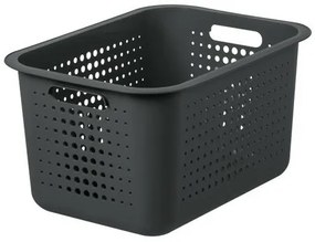 SmartStore Coș de depozitare Modern, gri, 37 x 28x 20 cm, 37 x 28 x 20 cm