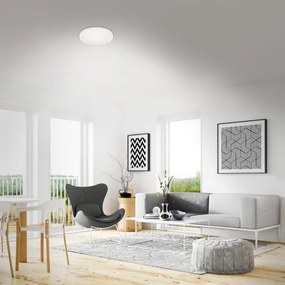 Plafonieră LED RUNA LED/18W/230V argintiu Briloner 3048-016