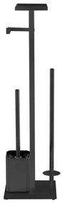 WENKO 71558800 - Set pentru WC DEBAR 21x70,5 cm inox/negru
