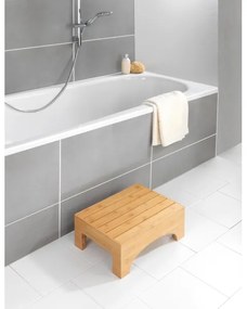 WENKO 24870100 - Taburet BAMBUSA 40x30 cm, maro