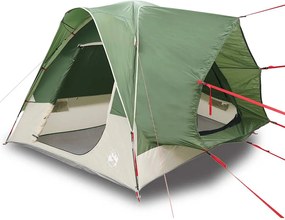 vidaXL Cort auto pentru 4 persoane, verde, impermeabil