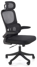 Scaun de birou Carlisle, negru