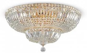 Plafoniera cristal 16 becuri E14 DIA100-CL-16-G BASFOR Maytoni