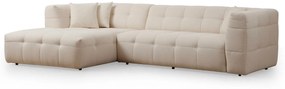 Canapea de colț Cady 3 Seater Left - Beige