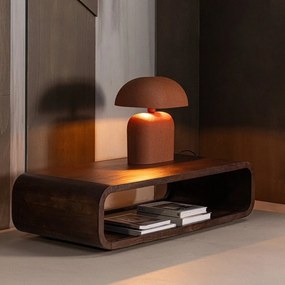 Măsuță de cafea în culoare naturală închisă din lemn de mango 60x120 cm Kinu – WOOOD