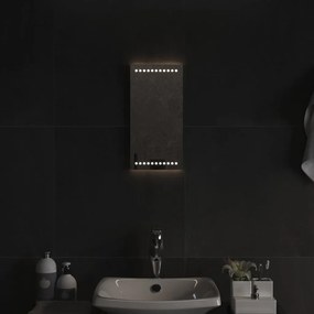 Oglinda de baie cu LED, 20x40 cm