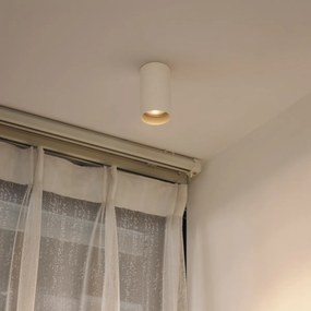 Set de 4 spoturi moderne bej montate la suprafață GU10 50mm Rotund - Tuba