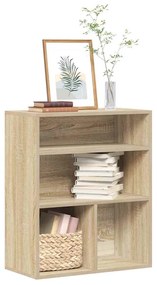 vidaXL Bibliotecă, stejar Sonoma, 60x30x71,5 cm, lemn prelucrat