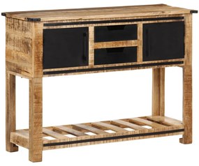 vidaXL Masă consolă, 100x35x75 cm, lemn masiv de mango
