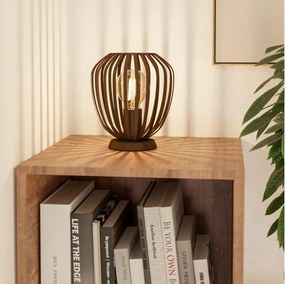Eglo 901099 - Lampă de masă ESPINAL 1xE27/40W/230V bronz