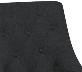 Scaun de birou pivotant, negru, material textil 1, Negru, Cu roata
